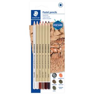 Buntstift Mars Lumograph pastel, 6er Blister STAEDTLER 100P-SBK6 (4007817052112)