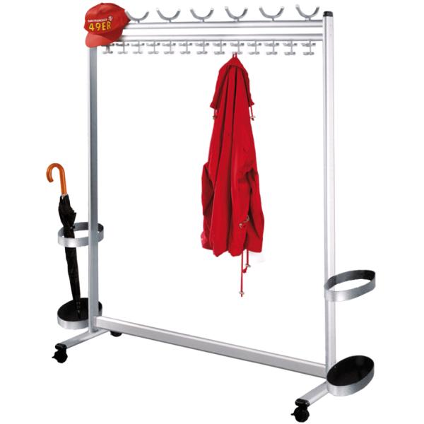 Reihen-Garderobenständer Multiline, 52 Haken kerkmann 31675485 (4044917227408)