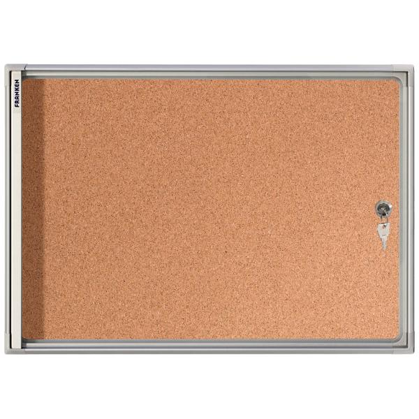 Schaukasten X-tra!Line, 3 x DIN A4, Kork-Rückwand FRANKEN FSKA3 (4016946211727)