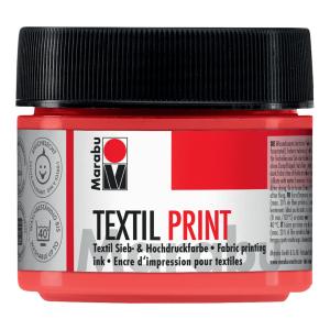 Textilfarbe 'Textil Print', pyrrolrot, 100 ml Marabu 17030050913 (4007751733177)