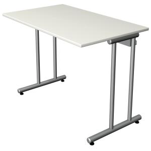 Schreibtisch Smart Office, (B)1.200 mm, weiß kerkmann 11187810 (4044917441064)