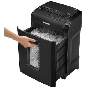 Aktenvernichter Powershred 10M, schwarz, Partikel Fellowes 4630601 (0043859743537)