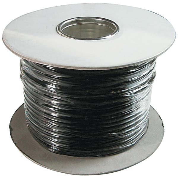 Telefonkabel, 100 m, 6-adrig, flach, schwarz DIGITUS AK-460701-100-S (4016032329862)