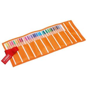 Fineliner point 88, 30er Rollerset, orange/ weiß STABILO 8830-2 (4006381437912)