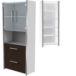 Regal AVETO, 4 Böden, (B)800 mm, weiß kerkmann 13453210 (4044917419476)