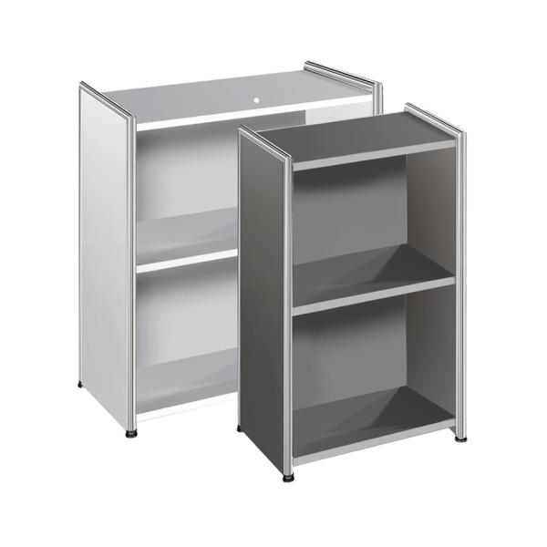 Regal ARTLINE, 1 Boden, (B)800 mm, anthrazit kerkmann 13734513 (4044917417687)