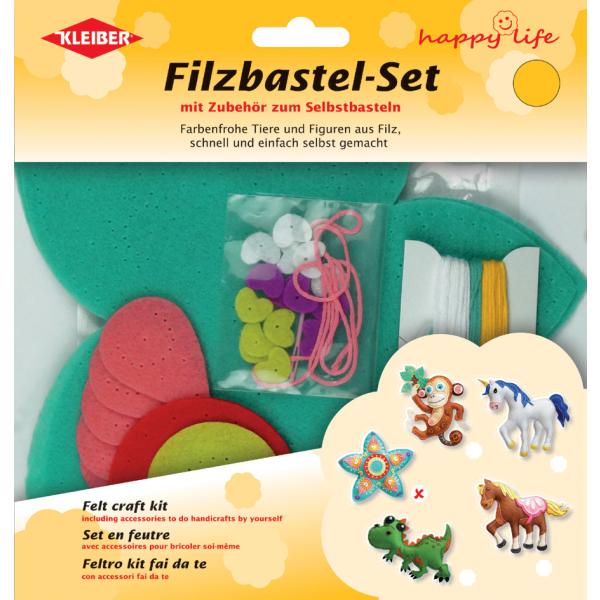 Filz-Nähset 'Figuren' Mandala, (B)220 x (H)220 mm KLEIBER 93176 (4009691931767)