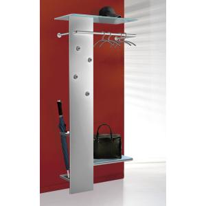 Wandgarderobe Kent, 4 Kraftmagnethaken, alusilber kerkmann 33676314 (4044917422001)