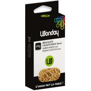 Gummiringe im Karton, natur, 120 mm, 100 g Wonday FEL180002 (3701254705136)