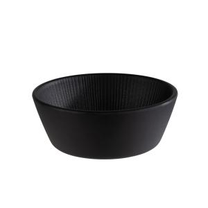 Schale NERO, rund, 0, 45 Liter, schwarz APS 85272 (4004133852723)