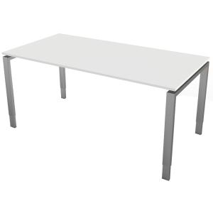 Schreibtisch Form 5, (B)1.200 x (T)800 mm, weiß kerkmann 11413010 (4044917432192)