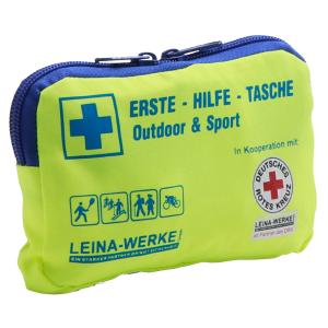 Erste-Hilfe-Tasche OUTDOOR & SPORT Edition DRK neongelb LEINA-WERKE 82107 (4011166821077)