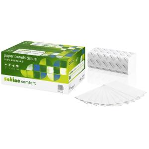 Handtuchpapier Comfort, 250 x 230 mm satino by wepa 277200 (4000735586509)