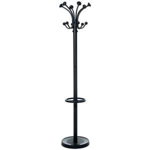 Garderobenständer nubis, Höhe: 1.760 mm, schwarz MAUL 9407090 (4002390075008)