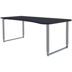 PC-Schreibtisch AVETO, (B)1.950 mm, weiß kerkmann 114563.1 (4044917429291)