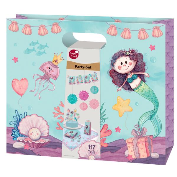 Party-Set 'Mermaid', 117-teilig SUSY CARD 40050577 (4050498324443)