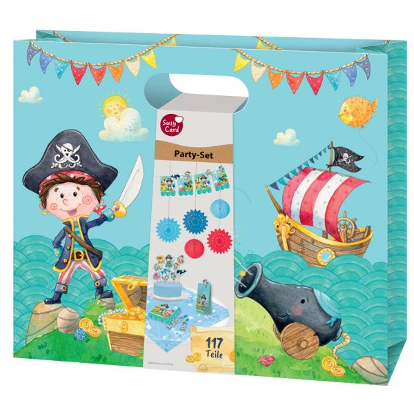 Party-Set 'Little Pirate', 117-teilig SUSY CARD 40050591 (4050498324474)