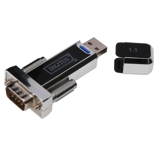 Digitus Adapter zu Seriell RS232 USB1.1 RS232 Chipsatz PL2303RA DA-70155-1