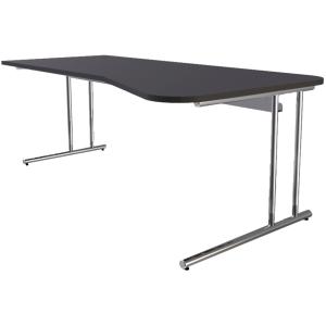 PC-Schreibtisch ARTLINE, (B)1.950 mm, anthrazit kerkmann 11765513 (4044917433984)
