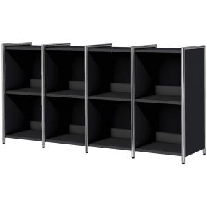 Sideboard ARTLINE, 2 Ordnerhöhen, 10 Fächer, weiß kerkmann 13795610 (4044917429505)