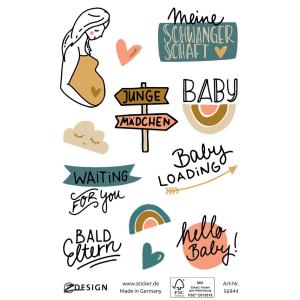ZDesign Sticker CREATVE 'Baby' AVERY Zweckform 56946 (4004182569467)
