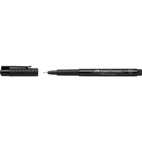 FABER-CASTELL Tuschestift PITT artist pen, schwarz Faber-Castell 167399 (4005401673996)