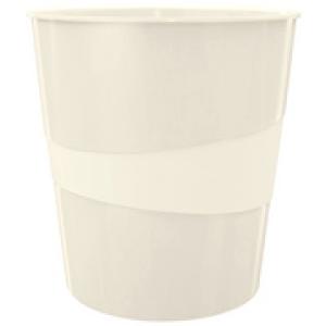 Papierkorb WOW, aus Kunststoff, 15 Liter, blau-metallic LEITZ 5278-10-36 (4002432101542)