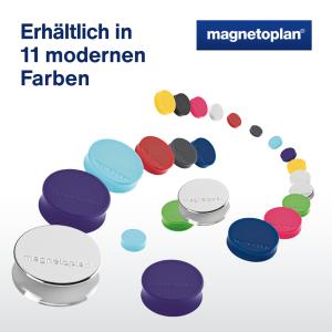 Ergo-Magnete 'Medium', felsgrau magnetoplan 16640101 (4013695044910)