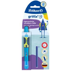 griffix Füllhalter Stufe 4 Feder A Lovely Pink PELIKAN 300009659 (4012700820303)