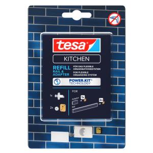 KITCHEN Power-Kit Nachfüllset für Wand-Adapter tesa 70063-00000-00 (4063565385070)