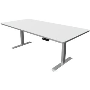 Sitz-Steh-Schreibtisch Move 3 Premium, weiß kerkmann 10331410 (4044917437777)