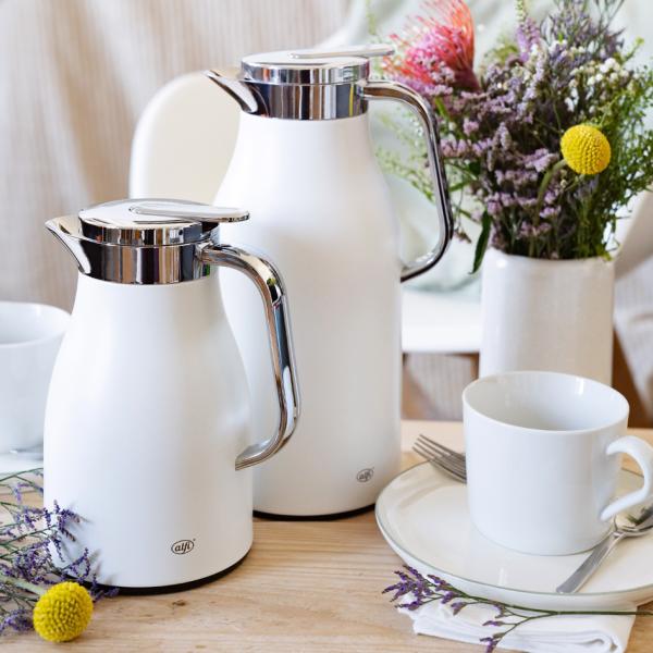 Isolierkanne SKYLINE, 1, 5 Liter, coconut white mat alfi 1321.211.150 (4002458517594)