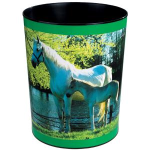 Papierkorb 'Pferd und Fohlen am See' Läufer 26658 (4006677266585)