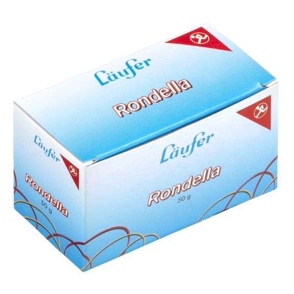 Gummibänder RONDELLA im Karton, 130 x 10 mm, 50 g Läufer 51345 (4006677513450)