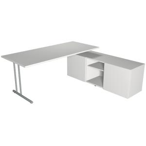 Komplett-Arbeitsplatz Start Up, weiß kerkmann 11493010 (4044917437463)