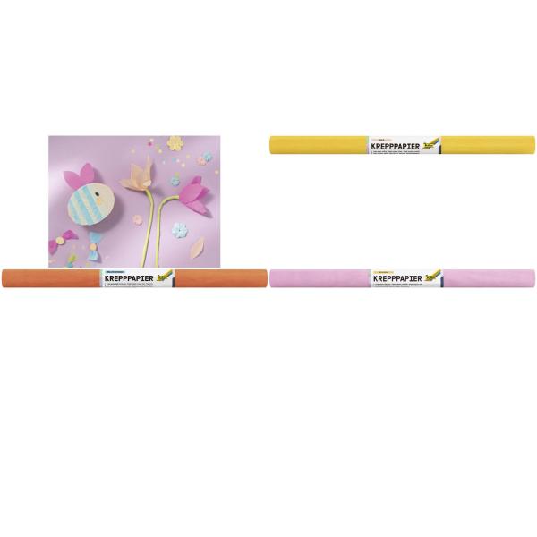 Krepppapier-Rolle, (B)500mm x (L)2, 5mm, kastanienbraun folia 824161 (4001868136883)