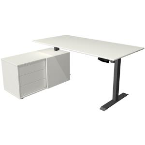 Komplett-Arbeitsplatz Move 1, graphit kerkmann 10216812 (4044917441712)