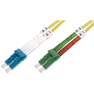 LWL Patchkabel, LC-Duplex (APC) - LC-Duplex (PC), 2m DIGITUS DK-293LCA3LC-02 (4016032309154)