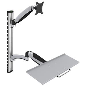 LCD-/ LED-Monitorarm, mit Tastaturhalterung DIGITUS DA-90354 (4016032383161)