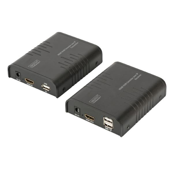 HDMI KVM Extender Set, Lokal + Remote, 120 m DIGITUS DS-55202 (4016032429432)