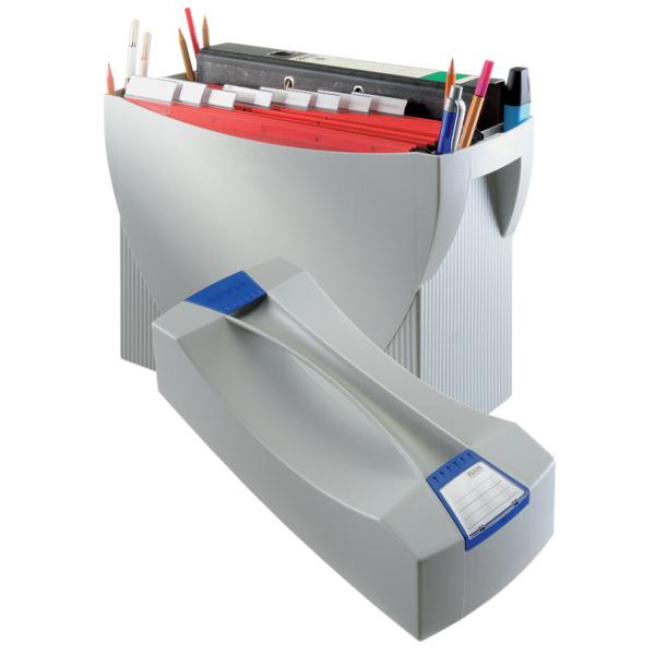 Hängeregistratur-Box SWING PLUS, Kunststoff, blau HAN 1901-14 (4012473190139)