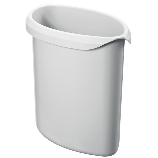Abfall-Einsatz, PP, 2 Liter, ohne Deckel, schwarz HAN 1816-13 (4012473181663)