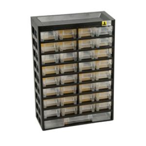 Kleinteilemagazin VarioPlus Basic 54, 33 Fächer allit 458120 (4005187581201)