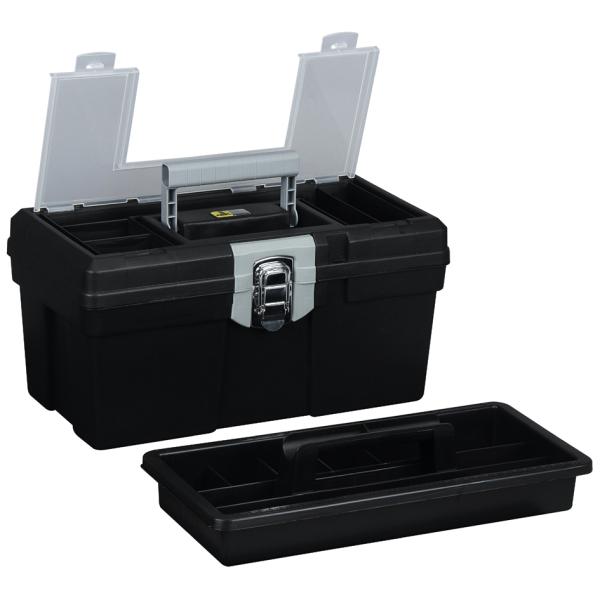 Werkzeugkoffer McPlus Promo >S< 16, PP, schwarz allit 476280 (4005187762808)