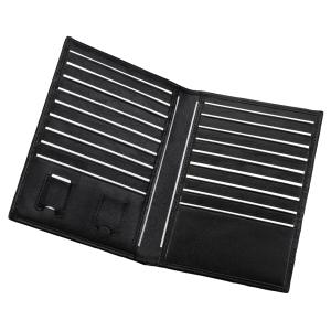 Visitenkarten-/ Kreditkarten-Etui, Leder, schwarz Alassio 42004 (4021068420049)