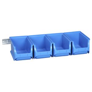 Sichtlagerkasten-Set ProfiPlus 3/ 5, blau allit 457072 (4005187570724)