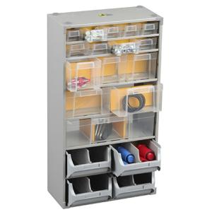 Kleinteilemagazin VarioPlus Depot >M< 40, silber allit 465610 (4005187656107)