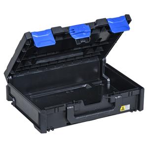 Aufbewahrungsbox EuroPlus MetaBox 215, schwarz/ blau allit 454430 (4005187544305)