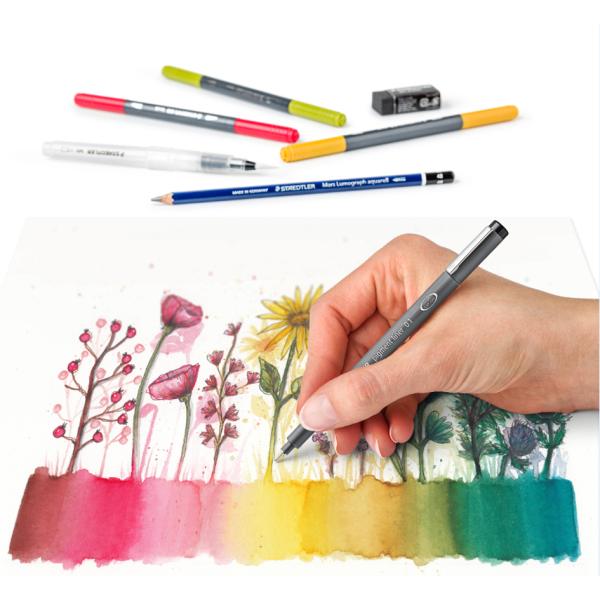 Aquarell-Set Floral Watercolour Set STAEDTLER 61 3001-1 (4007817076781)