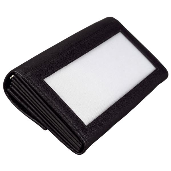 Kellnerbörse, aus Leder, schwarz Alassio 42063 (4021068420636)